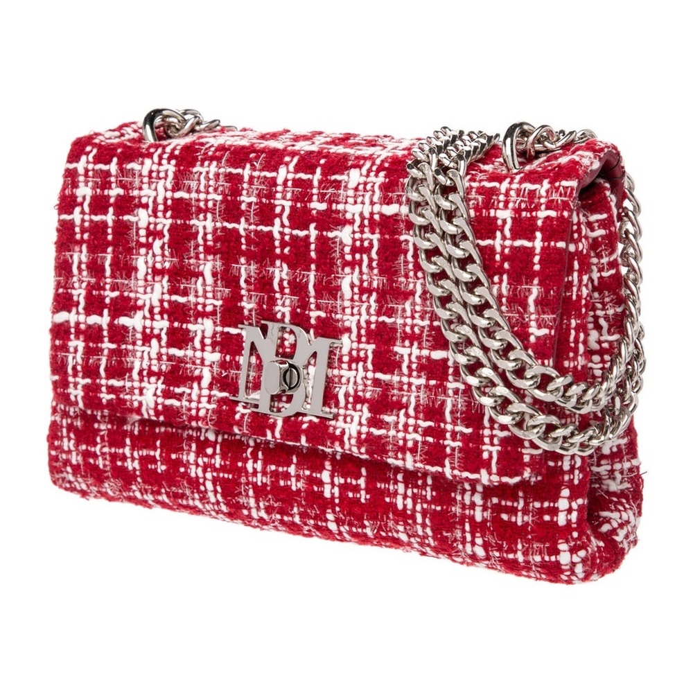 Badgley Mischka Women's Bouclé-Tweed Shoulder Bag NWT - Picture 3 of 5